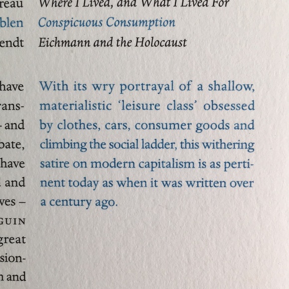 Like New “Conspicuous Consumption” Softcover Book - Picture 3 of 15